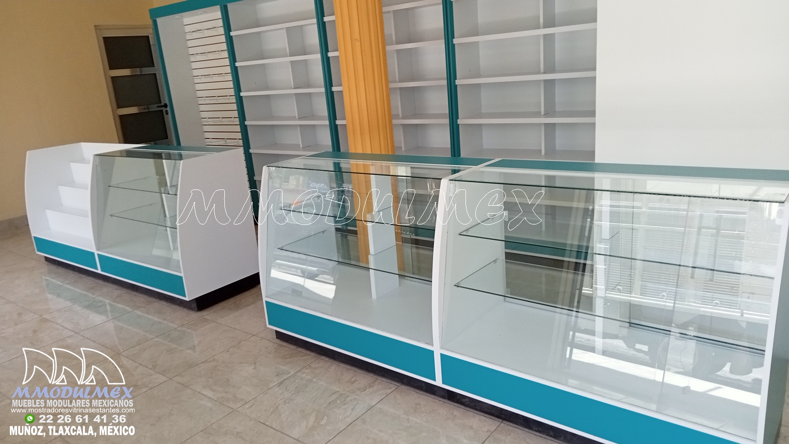 Muebles Para Farmacia Turqueza 5