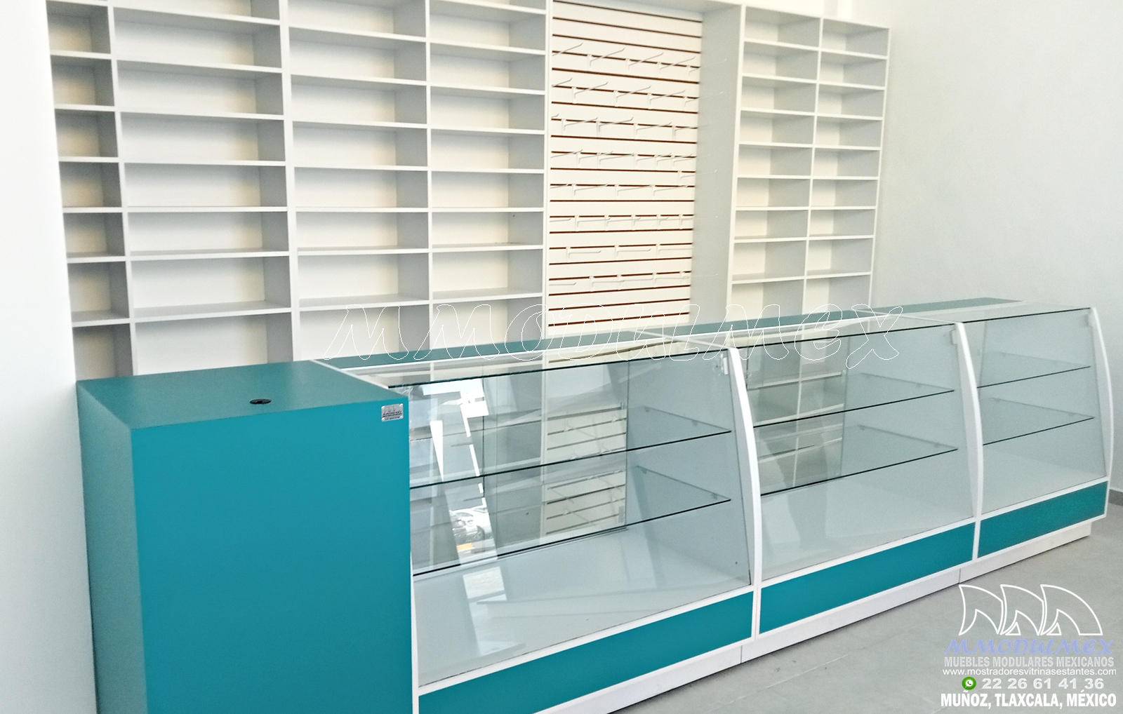 Muebles Para Farmacia Turqueza