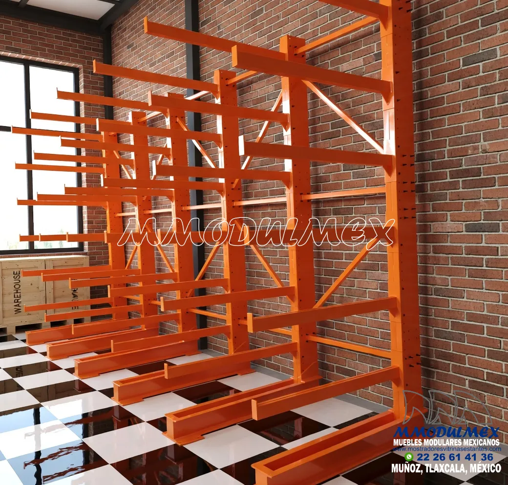 Rack Cantilever Naranja