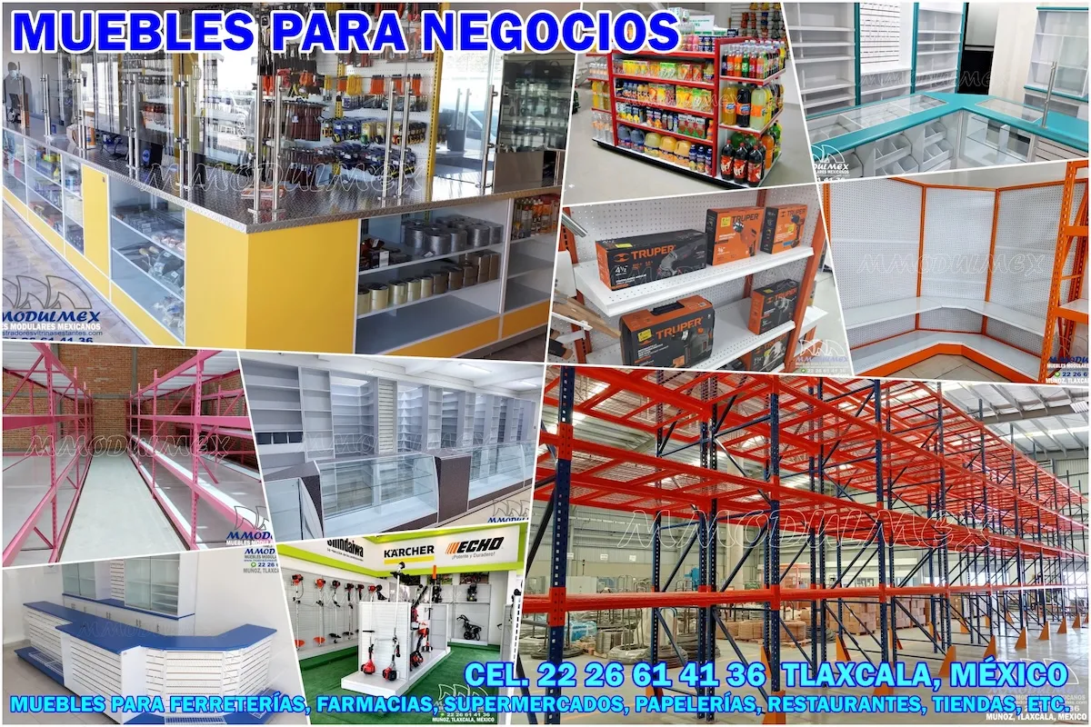 Collage De Muebles Para Negocios