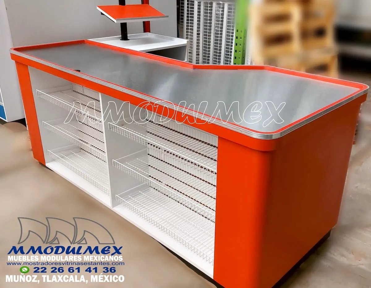 Caja Checkout Con Canastillas 6